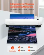 Laminator Machine Thermal Laminator for Max A3 Size 3-5 mil Thickness