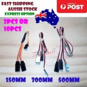 100mm-500mm Servo Extension Cables RC Male Double Female Lead Y Splitter