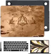 Batianda for New MacBook Pro 14 inch Case 2023 2021 Release Model A2779/A2442 with M2 M1 Pro/Max Chip,3D Designed Hard Shell with Keyboard Cover & Screen Protector, The Third Eye