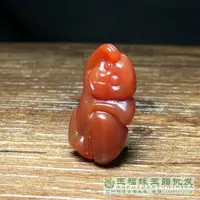 在飛比找樂天市場購物網優惠-古玩雜項清代老瑪瑙珠串手鏈猴頭瑪瑙文玩配飾老佛珠紅瑪瑙猴吊墜