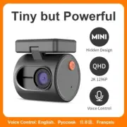 New 2K Mini Dash Camera For Car DVR Dash Cam MINI 3 Video Recorder Voice Control