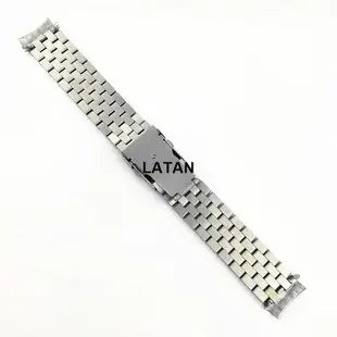 LATAN-適配seiko精工鮑魚專用 實心不銹鋼彎頭錶帶 SRP773 SRP775 SRP777 SRPA21