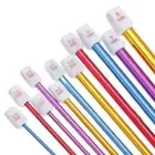 Hot Tunisian 2-8mm Knit Needles Set Aluminum Crochet Hook Multicolour
