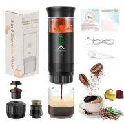 Portable Espresso Maker,Portable Electric Espresso Machine, 20 bar Mini Trave...