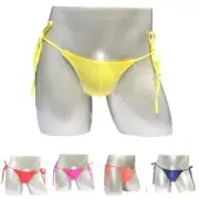 Bikini Men Women Briefs Briefs Ice Silk Sunbathing Swim Tanning Thong 1pcs