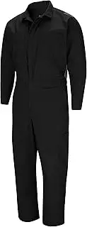 [Red Kap] mens Performance Plus Lightweight Coverall With Oilblok Technology