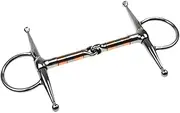 Horse、Full Cheek Snaffle Horse Chewing Training Bit H Shape Horse Mouth