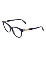 Emilio Pucci EP2691 Eyeglasses Decorative Temples Women Blue Frames