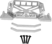 RC Car Baggage Rack RC Car Modification Parts Protective Practical Sturdy Lightweight Decoration Accessories for 1/12 H12Y, Silver