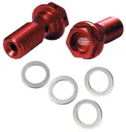 Pro Circuit Red Banjo Bolts & Washers Kit (BB08065)