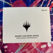 SECRET LAIR Artist Series Seb McKinnon NON FOIL Sealed MTG