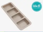We R Memory Keepers SUDS SOAP Mold, Rectangle, 4 Cavity 60000133