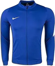 [Nike] Boys Youth Squad 16 Track Jacket, Blue, L, Game Royal/White/White, Large