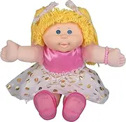 Cabbage Patch Kids Vintage Retro Style Yarn Hair Doll - Original Blonde Hair/Blue Eyes, 16" - Amazon Exclusive - Easy to Open Packaging