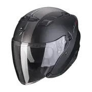 EXO-230 SR Matt Black-Silver-Red Jet Helmet