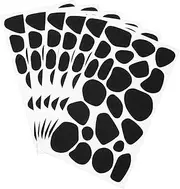 LOLIPPYY 6 Sheets Cow Pattern Felt Stickers of Self Adhesive Felt Decals for DIY Crafts for Clothing Hair Accessories and Creative Decorations for Boys