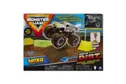 Monster Jam Dirt Deluxe Set With Kinetic sand Max-D Maximum Destruction