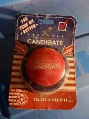 Talking President Donald Trump Button "The Candidate" 14 Quotes MAGA #45 #47