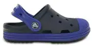 CROCS 202282-4EU BUMPER TOE CLOE Inf's/Yth's (M) Navy/Blue Croslite Slip-Ons