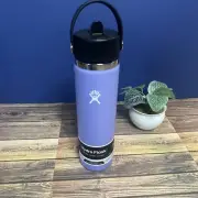 HydroFlask 24oz Wide Flex Straw Cap *Never Used* NWT (Lupine)