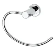 Alder Tapware ALTO TOWEL RING Wall Mounted, Chrome *Australian Brand