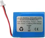 300mAh/3.7V Li-Polymer Replacement Battery for Golf Buddy Voice Voice+ Voice VS4 Voice 2 Talking GPS Range Finder