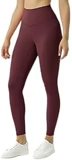SIQI Leggings with Pockets High Waist Cropped Trousers Yoga Pants for Women Running Active Length Leggings for Workout Exercise & Fitness-P||L
