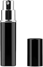 Aftershave Atomiser 5ml Travel Perfume Easy Fill Spray Bottle Black