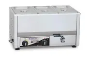 Roband Counter Top Bain Marie 3 x 1/3 size 150mm pans - Portable Bain Maries (RB-BM2C) - BM2C-RB
