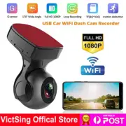 1080P Car Dash Camera DVR Video Recorder Night Vision WiFi APP Monitor Dashcam