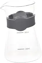 Hand Brewing Coffee Pot Scale 300ml Glass Kettle Exquisite Tea Kettle for Cold or Hot Beverages Practical Sturdy