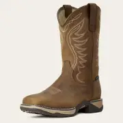 Ariat® Womens 7 Distressed Brown Anthem H2O Boots Square Toe Waterproof 10029528