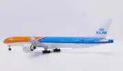 1:200 37CM JC Wings KLM BOEING 777-300ER Flap Down Airplane Diecast Plane Model