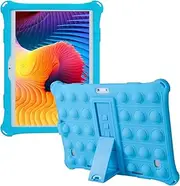 Tablet Case for 10 inch/10.1 inch, Universal Tablet Protective Cover, Compatible with Zonko, qunyiCO, MEIZE, PRITOM, FEONAL, ANTEMPER, MARVUE, Dragon Touch, Winsing, FANGOR, ZZB Tablet (Blue)