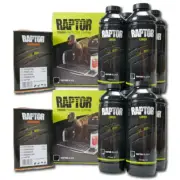 Raptor Liner Black 4x4/Vehicle Paint Kit 8L | Underbody Protective Coating