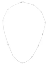 Roxanne First Diamond Dot Crystal-embellished Necklace - Silver - One Size One Size