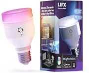 LIFX Nightvision A60 1200 lumens [E27 Edison Screw], Full Colour with Infrared, Wi-Fi Smart LED Light Bulb, No Bridge Required, Compatible with Alexa, Hey Google, HomeKit and Siri.