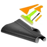 Ozoffer Window Tinting Tools Scraper Squeegee Cutter&4D Carbon Fiber Vinyl Car Wrap Film