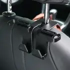 1x Car Seat Back Headrest Phone Holder Pocket Bag Hanger Hook Auto Accessories