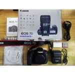 ♛(快門數僅有10676-盒裝說明書完整)♛CANON EOS 7D APS-C旗艦單眼相機(全配)♛品項絕佳♛