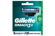 Gillette Mach3+ Replacement Cartridges 8 Count