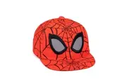 Spider-Man Boys Superhero Snapback Cap (Red/Black) (One Size)