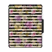iPad Air 13-inch (M2/M3) Impact Folio Case Black white pink yellow lavender gold geometrical floral