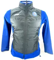 NEW Philadelphia 76ers Columbia Basin Butte Omni- Heat Blue Jacket Women's XL