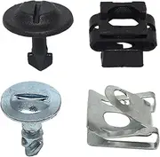 Car Fastener Clips for Audi A3 8L 1996-2003 A4 B5 B6 100 C4 80 B4, Car Undertray Under Splash Guard Trim Panel Screw Clips