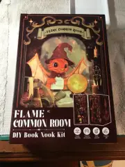 Cutebee Book Nook Kit - "Flame Common Room"