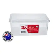 12 x Plastic Storage Container Kitchen Fridge Pantry Organiser Box Tubs 3.5L