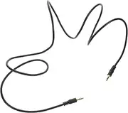 FELTECHELECTR Subwoofer Speaker Wire Audio Cable for Car 3.5mm Audio Line PVC Material Easy to Connect