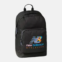 在飛比找momo購物網優惠-【NEW BALANCE】NB 後背包 運動包 書包 黑 L