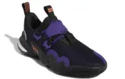 Adidas Trae Young 1 GZ4627 Sneakers Mens 5 Black Purple Basketball Shoes GBNC595